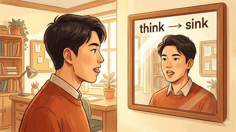 th音 think vs sink