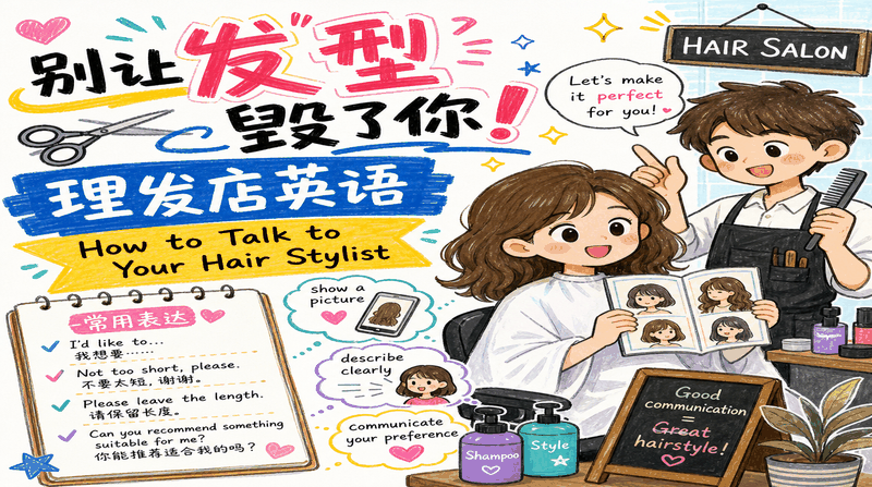 理发店英语