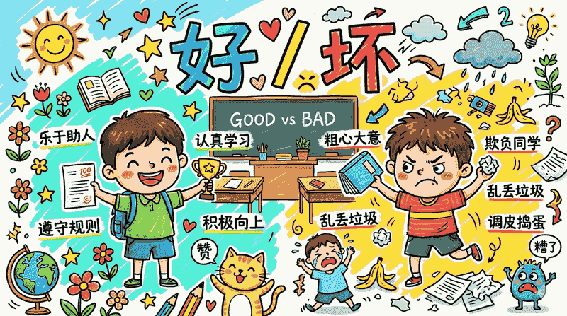 好和坏高级替换