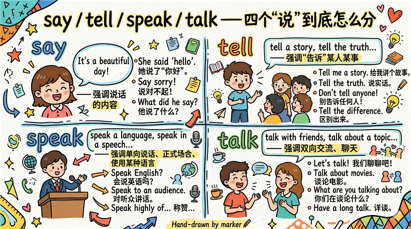 四个说