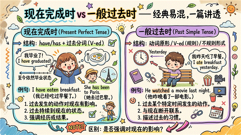 现在完成时